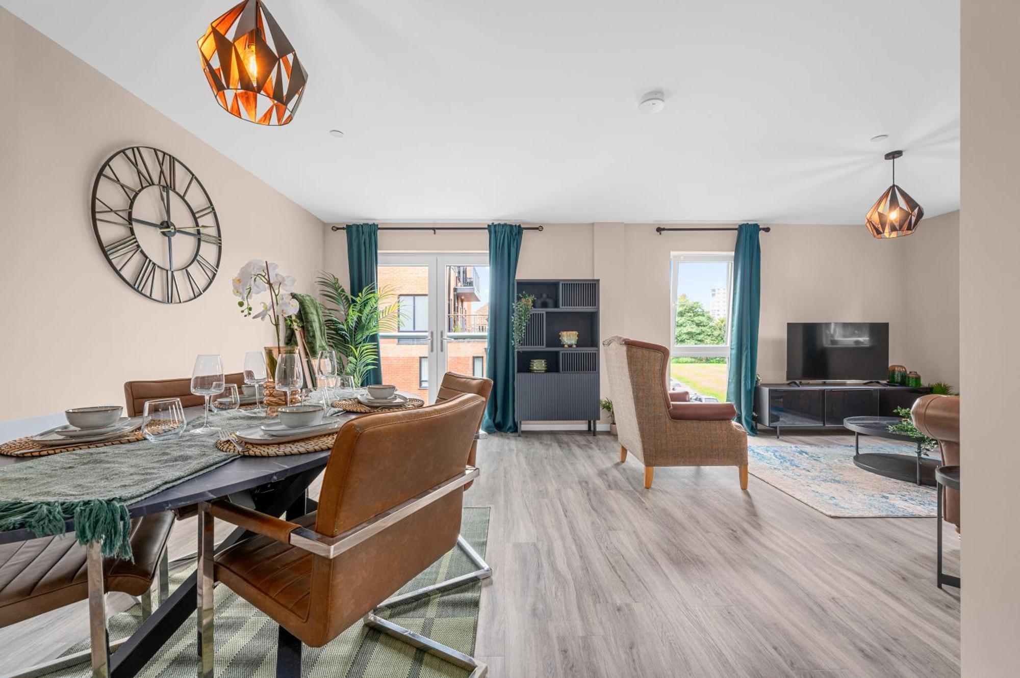 2 Bed Flat Manchester City Exterior foto